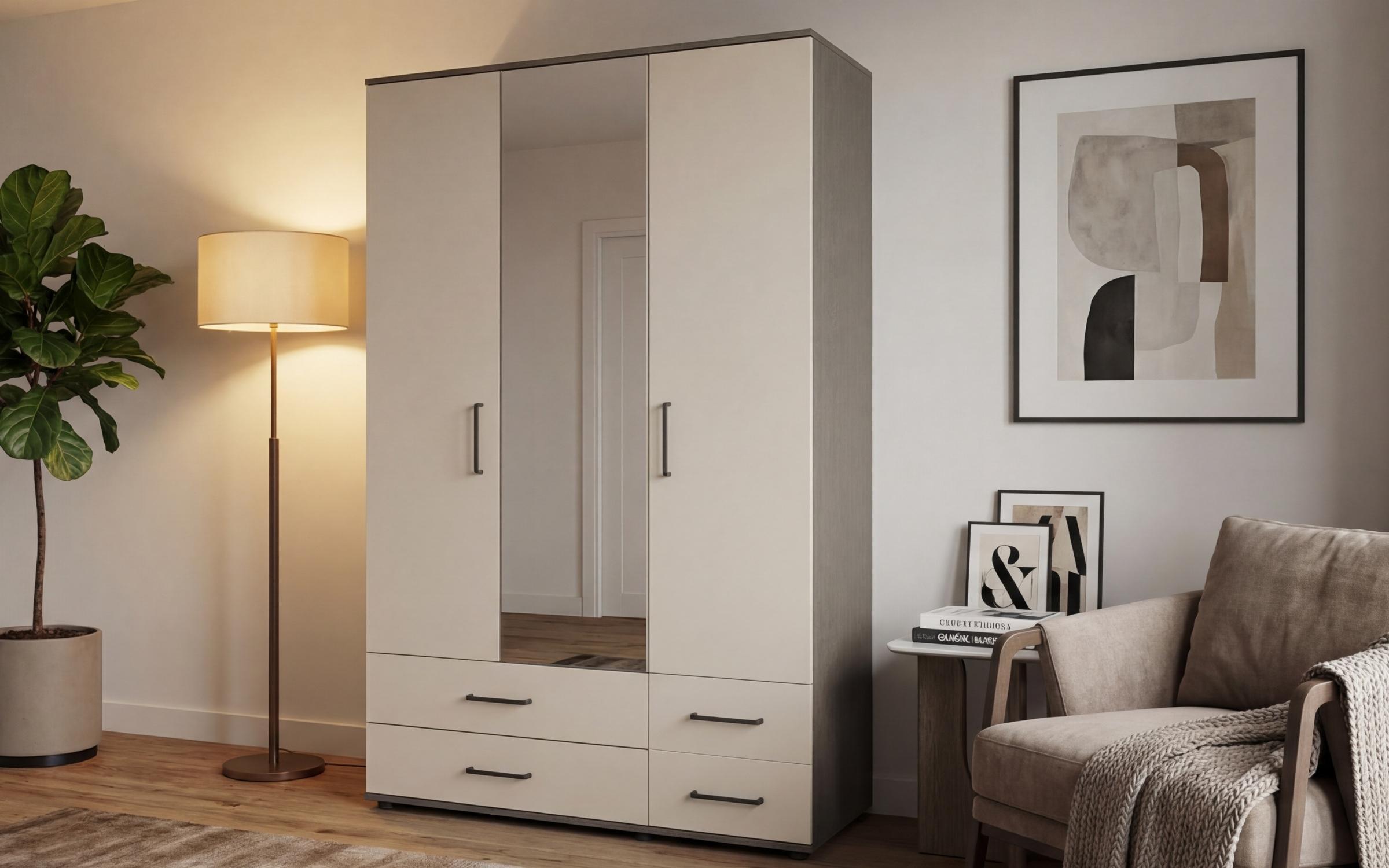 Dulap Eron S, casmir + stejar antracit  1